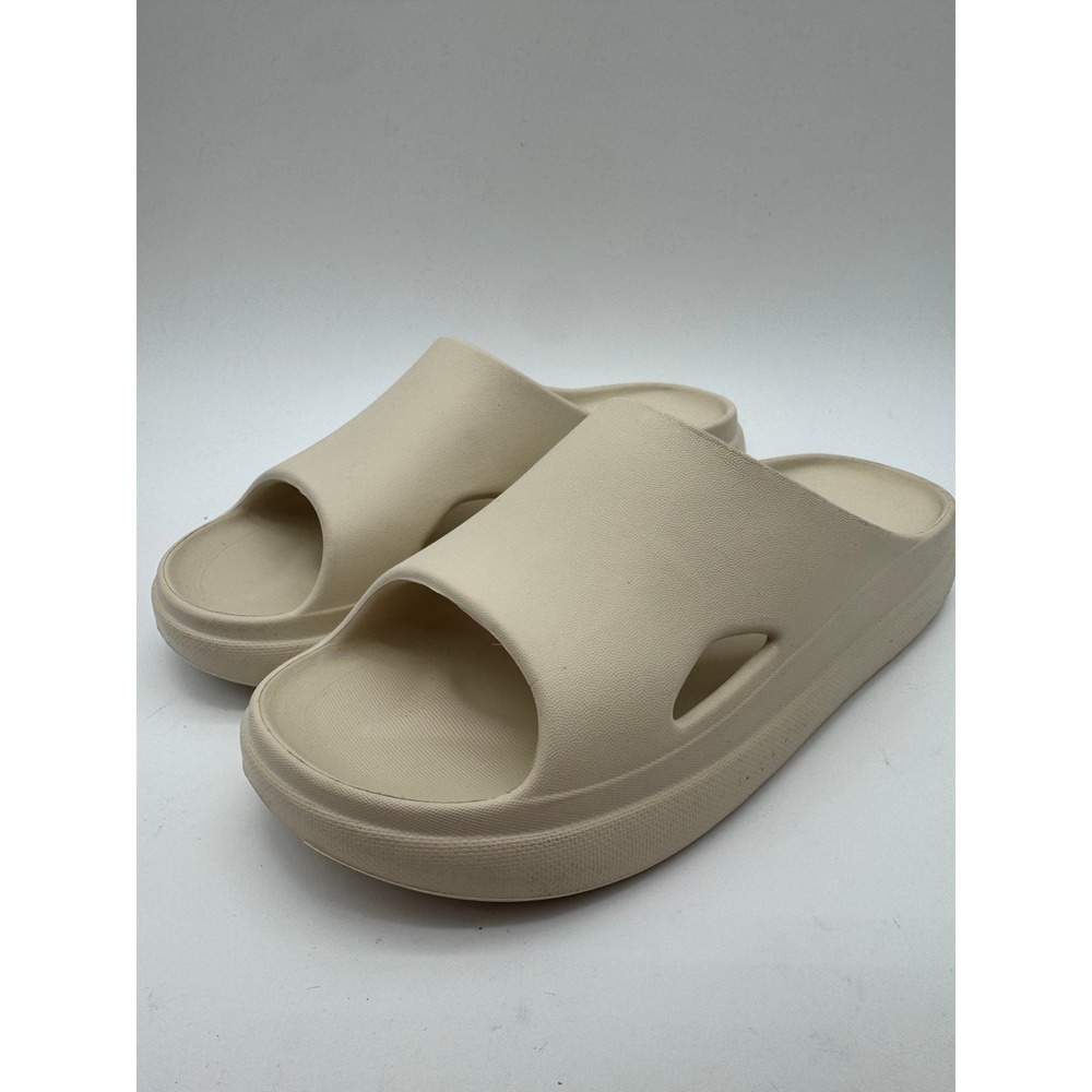 Cushion Slide Sandals Tan Unisex Size S W6-7 / M4-5 Cloud Slides